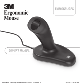 3M Wired Ergonomic Mouse, Small, EM500GPS Bedienungsanleitung