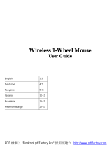 A4 Tech. Wireless 1-Wheel Mouse Benutzerhandbuch
