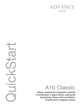 ADVANCE A10 classic Schnellstartanleitung