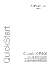 ADVANCE Classic X-P500 Schnellstartanleitung