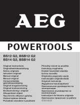 Aeg-Electrolux BSB14G2LI-KIT2 Bedienungsanleitung