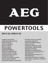 AEG BS 18G2 Bedienungsanleitung