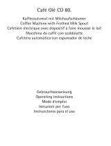 AEG CAFE OLE CO80 Benutzerhandbuch