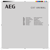 AEG CX7 Animal Benutzerhandbuch