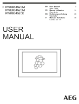 AEG KWE884520M Benutzerhandbuch