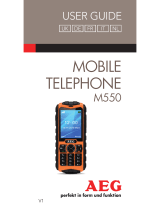 AEG M550 Benutzerhandbuch
