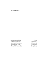 Aeg-Electrolux A75240GA Benutzerhandbuch