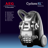 AEG acx 6205 cyclone xl Benutzerhandbuch