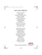 Aeg-Electrolux EWA1600 Benutzerhandbuch