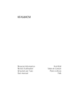 AEG Electrolux KFA58HCM Benutzerhandbuch