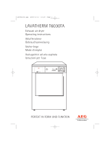 Aeg-Electrolux T6030TA Benutzerhandbuch