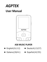 AGPtek A58 Bedienungsanleitung