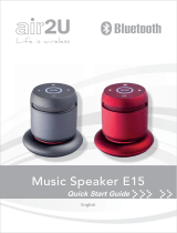 AIPTEK E15 Music Speaker - Air2U Bedienungsanleitung
