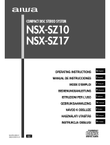 Aiwa NSX-SZ10 LH Operating Instructions Manual