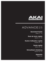 Akai Advance 25 Benutzerhandbuch