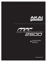 Akai MPC2500 Bedienungsanleitung