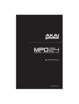 Akai MPD24 Benutzerhandbuch