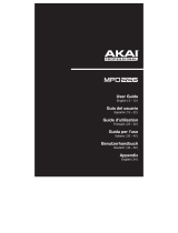 Akai MPD226 Benutzerhandbuch