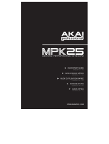Akai Professional MPK25 Benutzerhandbuch