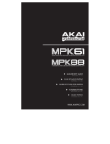 Akai MPK61 Bedienungsanleitung