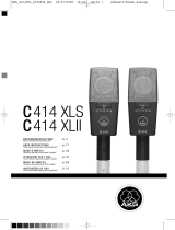 AKG Acoustics C414 XLII Stereo Set Benutzerhandbuch