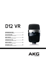 AKG Acoustics D12 VR Benutzerhandbuch