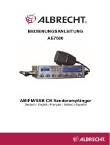 Albrecht AE7500 Benutzerhandbuch
