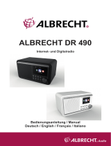 Albrecht DR 490 weiß, Digitalradio AUSVERKAUFT ! Bedienungsanleitung