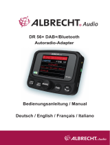 Albrecht DR 56+ DAB+ Autoradio-Adapter Bedienungsanleitung
