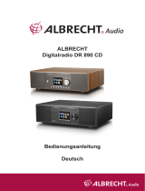 Albrecht DR 890 CD, DAB+/UKW/Internet/CD, Walnuss Bedienungsanleitung