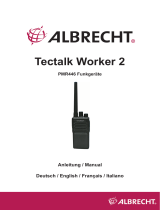 Albrecht Tectalk Worker 2, 2er Kofferset, PMR446 Bedienungsanleitung