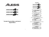 Alesis GigaMix 8FX Benutzerhandbuch