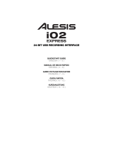 Alesis IO 2 Benutzerhandbuch