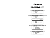 Alesis IMULTIMIX 8 Benutzerhandbuch