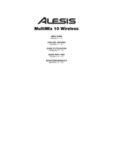 Alesis MultiMix 10 Wireless Bedienungsanleitung