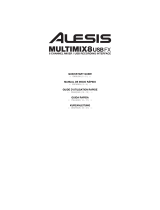 Alesis MultiMix 8 USB FX Benutzerhandbuch