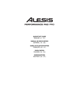 Alesis Performance Pad Pro Benutzerhandbuch