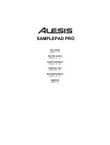Alesis SamplePad Pro Benutzerhandbuch