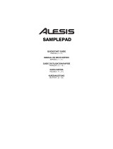 Alesis SamplePad Percussion Multi Pad Benutzerhandbuch