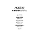Alesis TransActive Wireless 2 Benutzerhandbuch