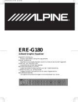 Alpine ERE-G180 Benutzerhandbuch