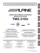 Alpine TMX-310U Bedienungsanleitung
