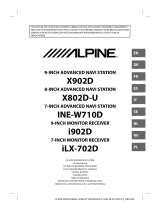 Alpine X902D-DU Bedienungsanleitung