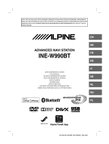 Alpine INE-W990BT Bedienungsanleitung