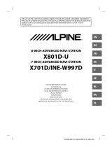 Alpine INE-W X801DC-U Bedienungsanleitung