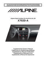 Alpine X X702D A4 A4R A5 Q5 Benutzerhandbuch