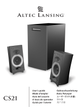 Altec Lansing CS21 Benutzerhandbuch