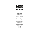 Alto TX212S Benutzerhandbuch