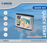 Amcor GPS Navigation System 3600 Benutzerhandbuch