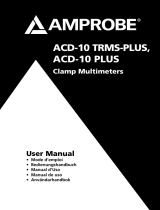 Amprobe ACD-10-TRMS-PLUS & ACD-10-PLUS Clamp Multimeters Benutzerhandbuch